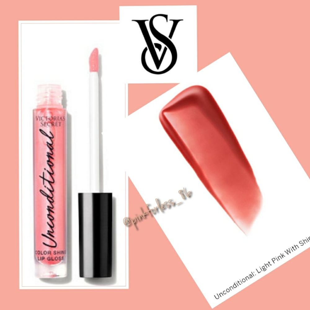 VICTORIA'S SECRET COLOR GLOSS LIP SHINE UNCONDITIONAL